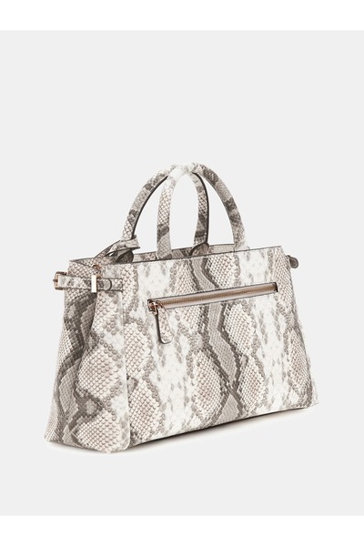 Guess Lefia Python Patterned Shoulder Bag