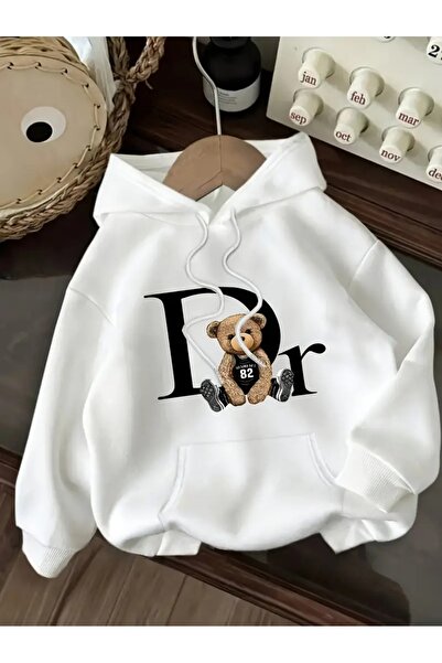 Massgai Φούτερ με κουκούλα Unisex με στάμπα Dr Bear