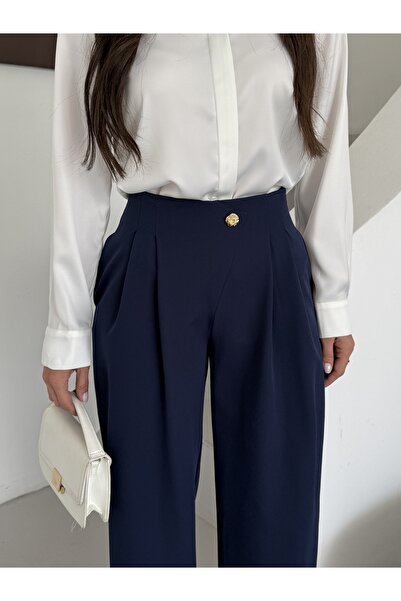Nadrina Buttoned Trousers