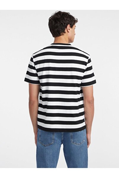 Guess Striped Logo T-Shirt
