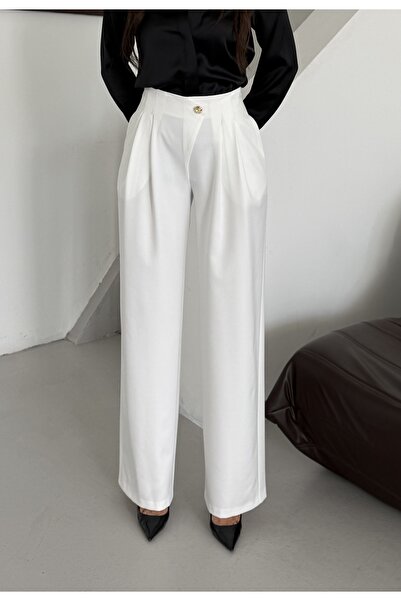 Nadrina Buttoned Trousers