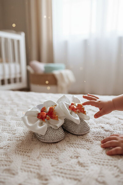 Şeker Tadında Tasarımlar Stone Baby Girl Gift Shoes - Fish