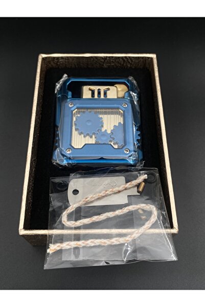 Chief Çarklı Çift Fitilli Benzinli Çakmak