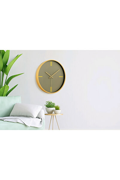 GALAKS ALTIN RENK'Lİ ROMA RAKAMLI DUVAR SAATİ
