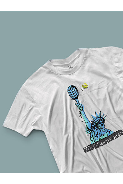 FNBX تي شيرت التنس بتصميم تمثال الحرية