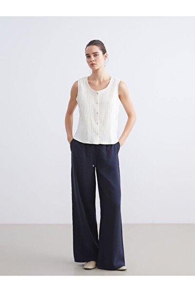 LC Waikiki LCW Vision Beli Lastikli Modal Karışımlı Kadın Pantolon