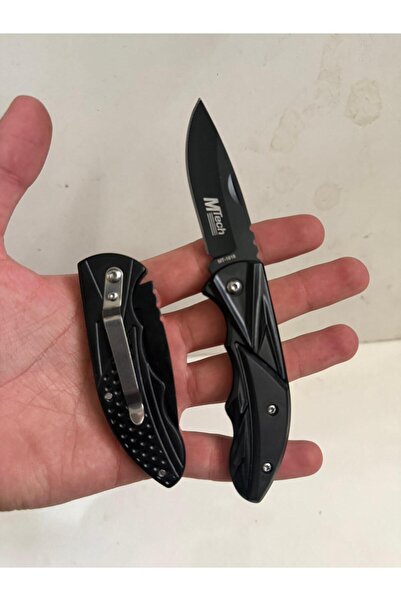 sakallı ticaret Mini Boy Cep Çakısı Mtech Kemer Klipsli Kutulu 16 Cm