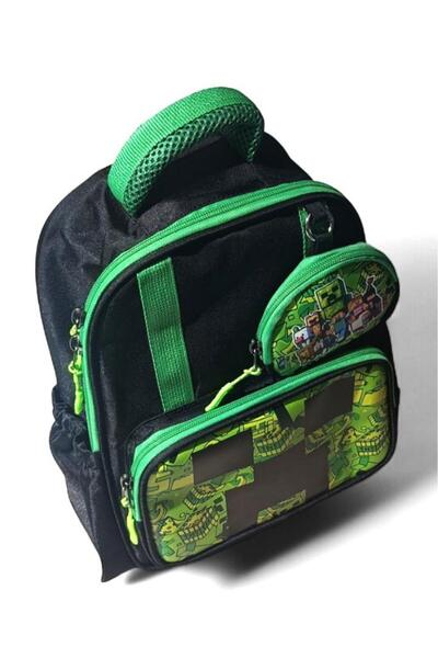 Baginn Kindergarten Backpack Ultra Luxury Boys' Nursery Bag 33*25 cm Orthopedic Game Character Printed