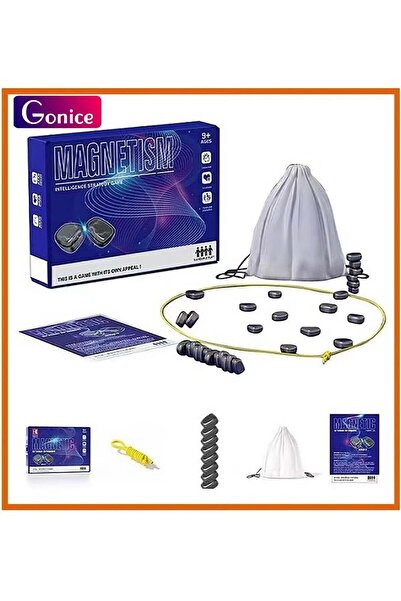 Gonice لعبة الشطرنج المغناطيسية - لعبة طاولة مغناطيسية للأطفال والكبار