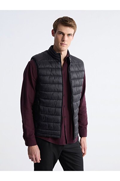 LC Waikiki SOUTHBLUE Standart Kalıp Dik Yaka Erkek Şişme Yelek