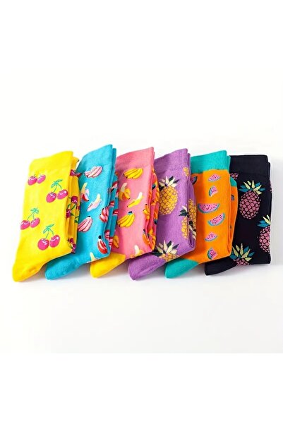 WarD جوارب شتويه طويلة فواكه / 120حبه درزن