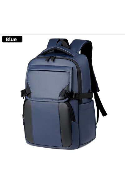 FASHION حقيبة كمبيوتر محمول خفيفة الوزن 26003BLUE للسفر والأعمال بسعة كبيرة