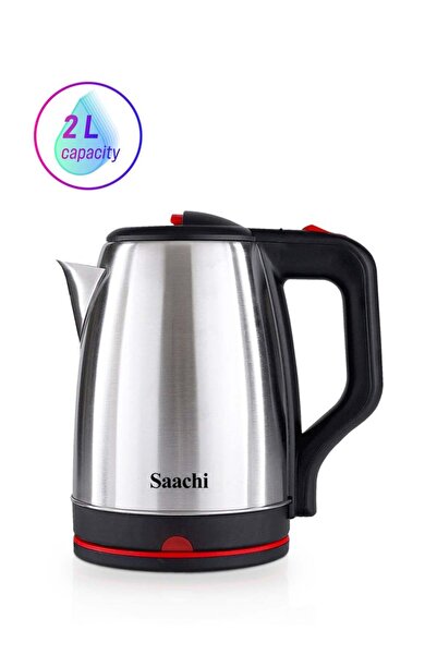 SAACHİ غلاية كهربائية مع إيقاف تشغيل تلقائي، سعة 2 لتر، 1500 واط - NL-KT-7755...