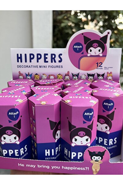 EDELFU Sonny Angel Hippers Kuromi Yapışkanlı (Rastgele 1 Model Gönderilir) Sevimli Kılıf Süsü Blind Kutu