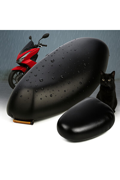 lawrenceshop Spacy 110 Husa Scaun Motociclete Neagra Impermeabil Husa Scaun Scooter