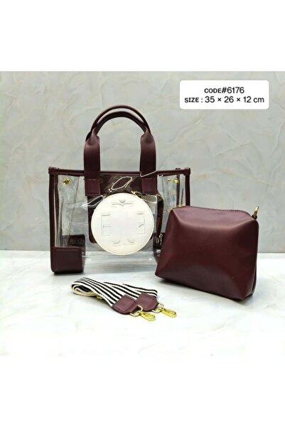 T.T T & T T&T Totebag Handcarry with Pouches Bag