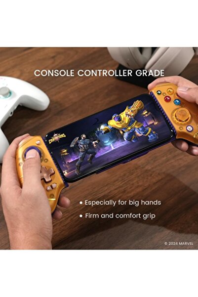 GameSir Professional wireless Bluetooth controller (HOL). Compatible with Switch, iOS, Android, and tablets. Ideal for fighting games.