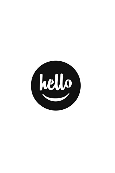 VEYA لوحة جدارية ترحيبيه معدنية بتصميم كلمة HELLO سهلة التركيب