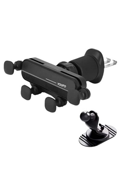 Youfo حامل جوال للسيارة مغناطيس لفتحة المكيف ولوحة القيادة Y4867