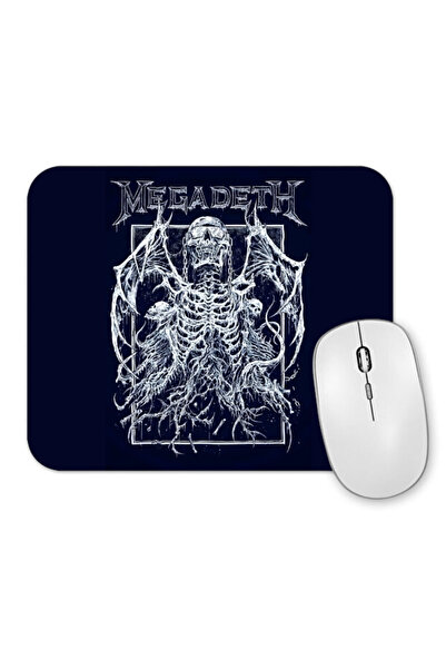Toyaso Megadeth Cool Skeleton Themed Mouse Pad 23X19Cm