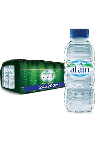 Al Ain مياه معبأة في كرتون 200 مل × 24 – علبة