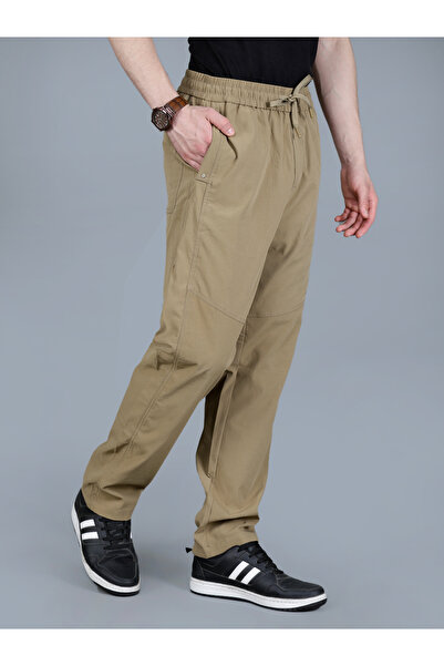 Fort Collins By Styli Men Relaxed Fit Pants with Drawstring