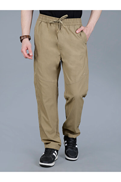 Fort Collins By Styli Men Relaxed Fit Pants with Drawstring