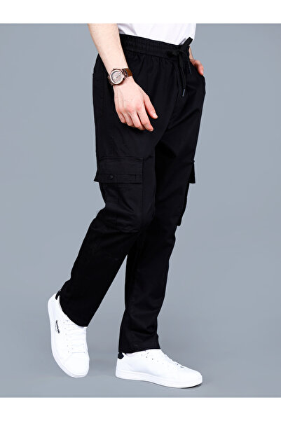 Fort Collins By Styli Men Cargo Pants with Drawstring