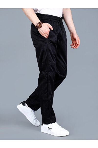 Fort Collins By Styli Men Solid Pants with Zip Pocket