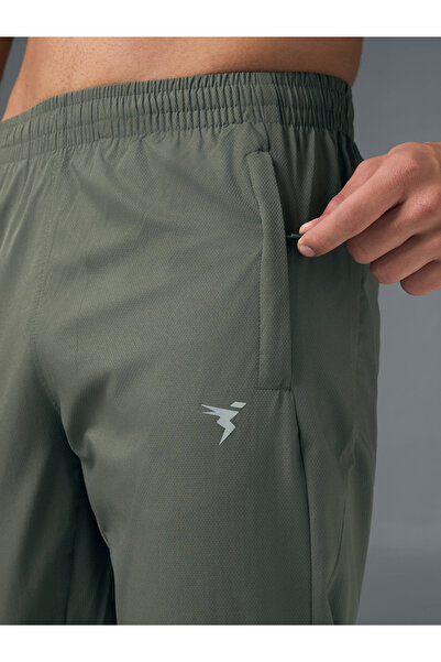 Technosport By Styli Men Solid Slim Fit Sports Track Pants