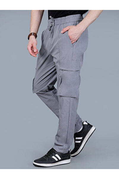 Fort Collins By Styli Men Zip Pocket Cargo Pants