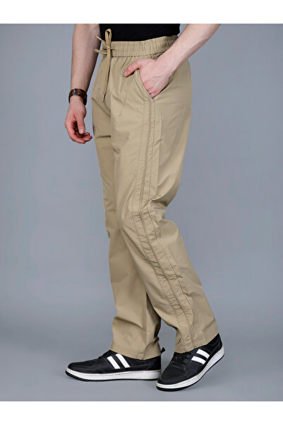 Fort Collins By Styli Men Relaxed Fit Pants with Drawstring