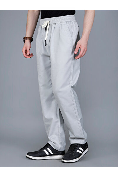 Fort Collins By Styli Men Relaxed Fit Drawstring Pants