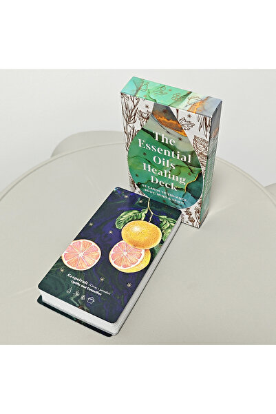 Choice light green 52 Cards To Enhance Body, Mind & Spirit 11*6cm The Essential Oils Healing Deck