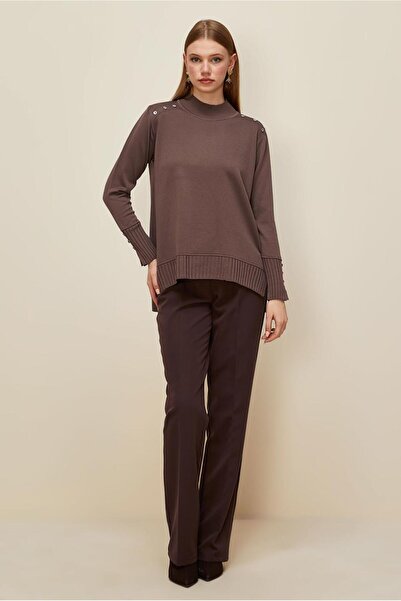 Alvina Button-Detail Knitwear Sweater 45879