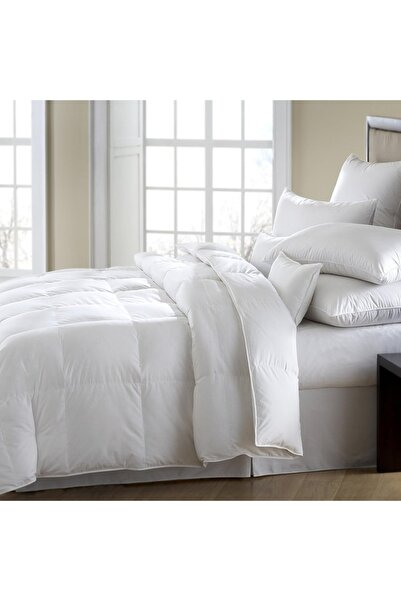 EMATTERIO Quilted Duvet 140x200 cm, Filled with 200g Siliconized Down, Hypoallergenic, Soft, 4 Seasons