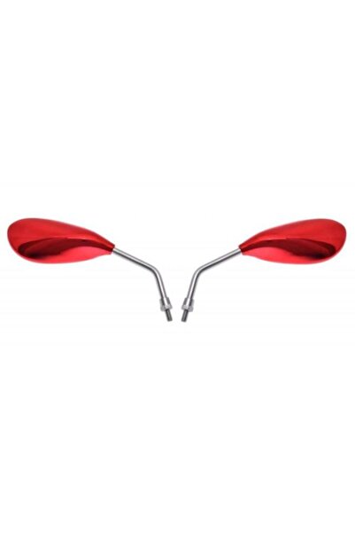 China Red "teardrop" mirrors for motorcycles M08
