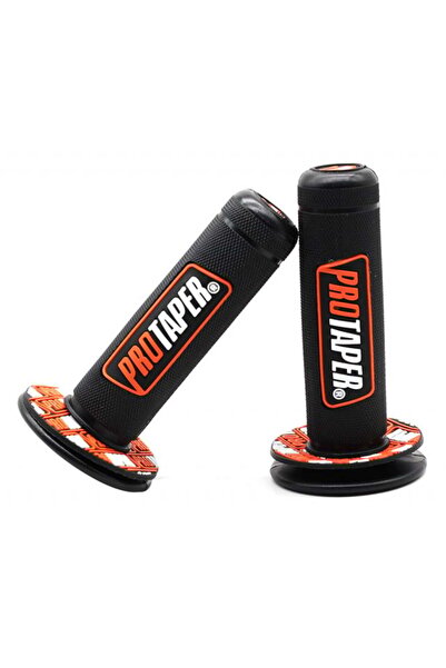 China Pro Taper orange cross throttle sleeves