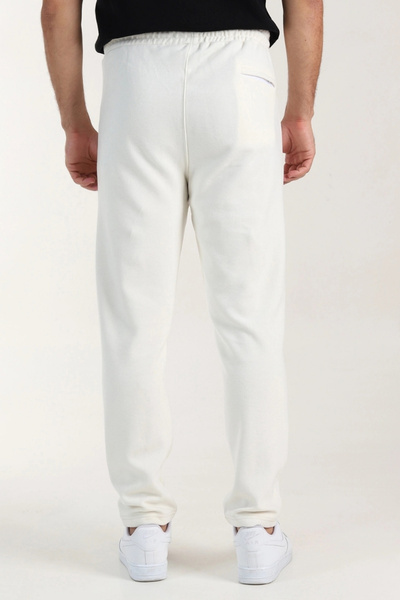 EXSPORT Thessaloniki Cotton Winter Ribbed Straight-Leg Sweatpants