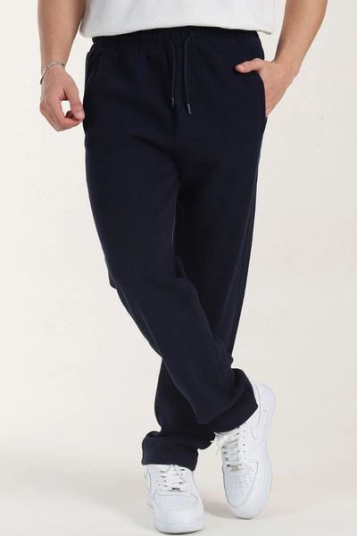 EXSPORT Βαμβακερό χειμερινό φούτερ με ίσιο πόδι με στρώσεις από την Σελανίκη