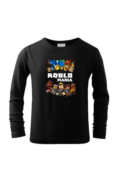 Funny Gift Tricou bluza cu maneca lunga pentru copii Roblomania Roblox
