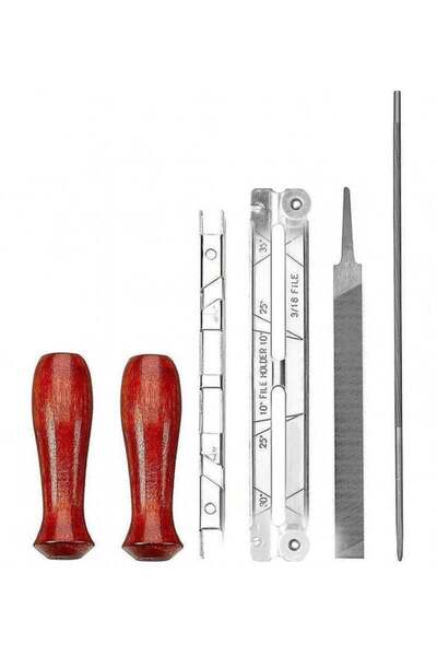 China Set de 6 piese pentru ascuțirea lanțului drujbei