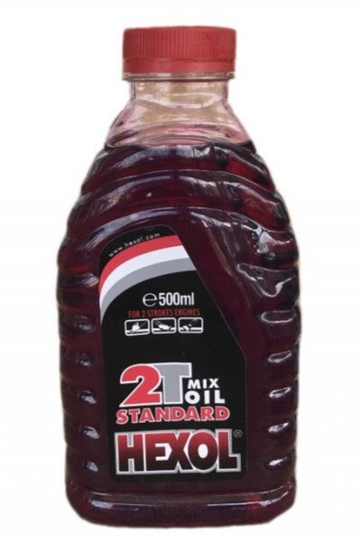 Hexol Ulei 2T amestec roșu (0.5 L)