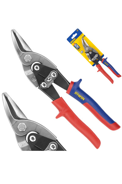 NMA ALMUTAMIZA IRWIN 10504309N Left-Handed Sheet Metal Shears - Professional tool for cutting metal and iron with ease and high precision