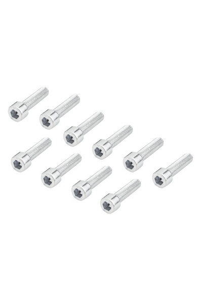 China Set de 10 șuruburi cilindrice pentru drujbă chinezească (5 x 25mm)