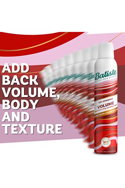 Batiste Volume Dry Shampoo, 200 ml