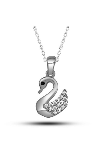 Generic Brand Women's Elegant Swan Necklace