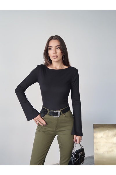 Paw Garage Γυναικείο ισπανικό μπλουζάκι με φαρδύ λαιμόκοψη Siena