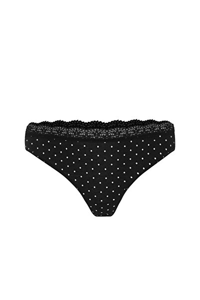 Wonna Set of 2 Cotton Soft Printed Panties-Skin-Black-S