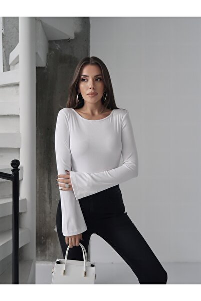 Paw Garage Γυναικείο ισπανικό μπλουζάκι με φαρδύ λαιμόκοψη Siena